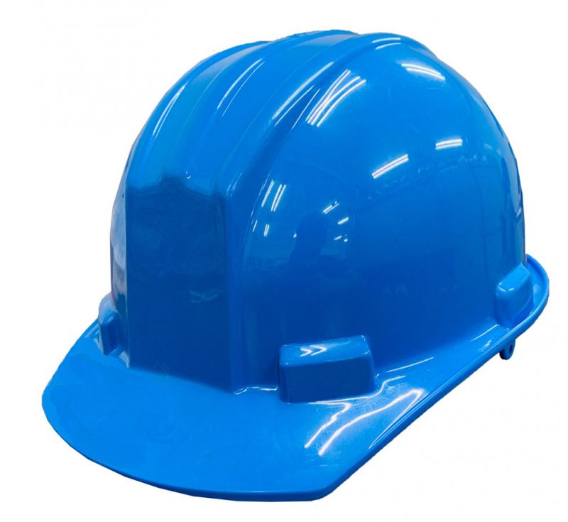美式山型帽318系列防護頭盔藍色
